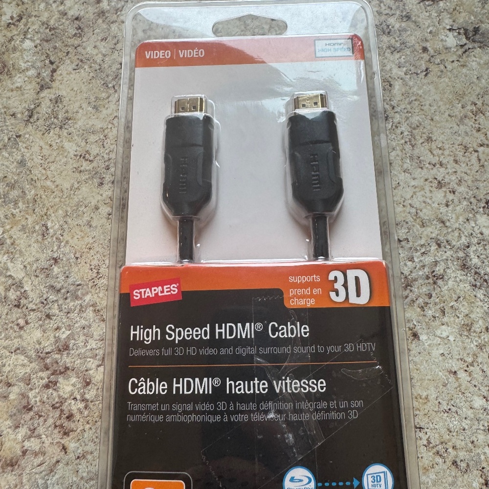 HIGH SPEED HDMI CABLE 6 FT